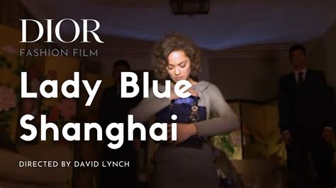 david lynch dior|David Lynch’s Short Film: Lady Blue Shanghai.